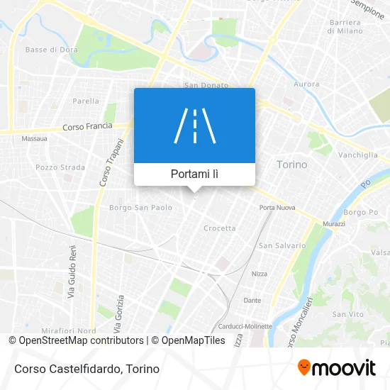 Mappa Corso Castelfidardo