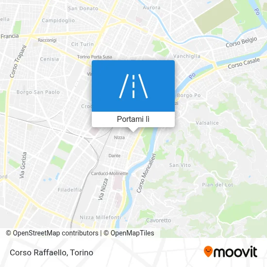 Mappa Corso Raffaello