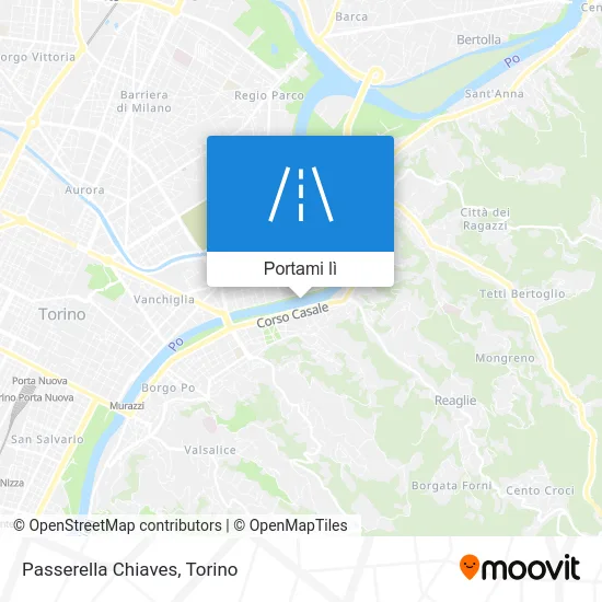 Mappa Passerella Chiaves