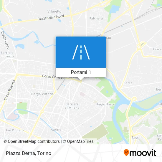 Mappa Piazza Derna