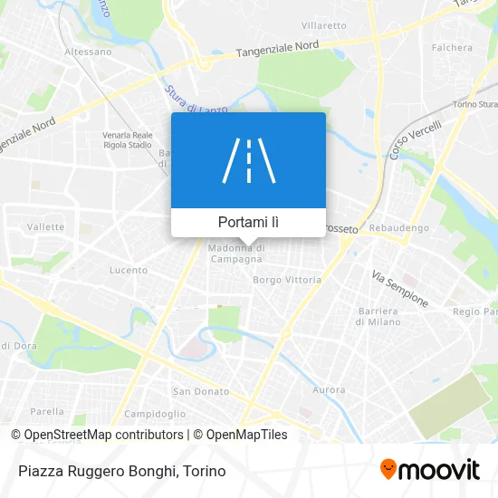 Mappa Piazza Ruggero Bonghi