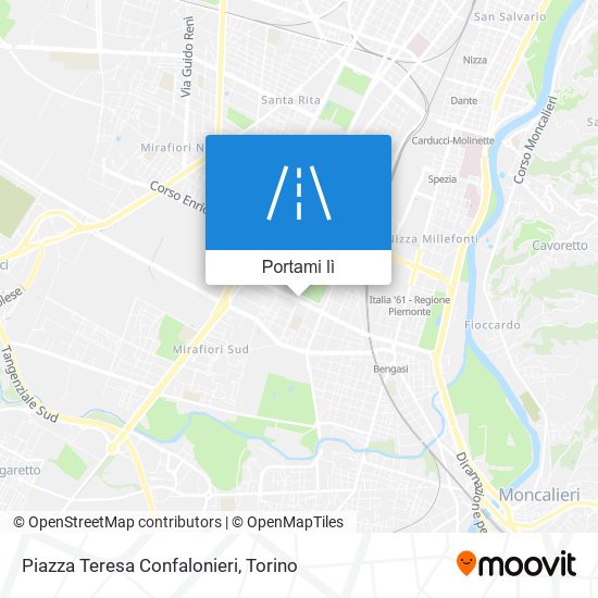 Mappa Piazza Teresa Confalonieri