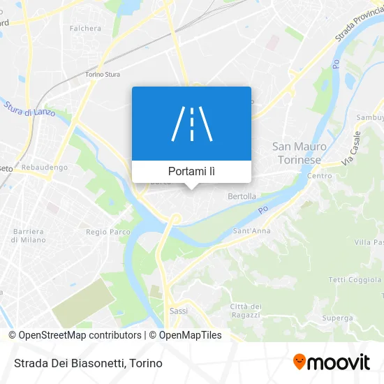 Mappa Strada Dei Biasonetti