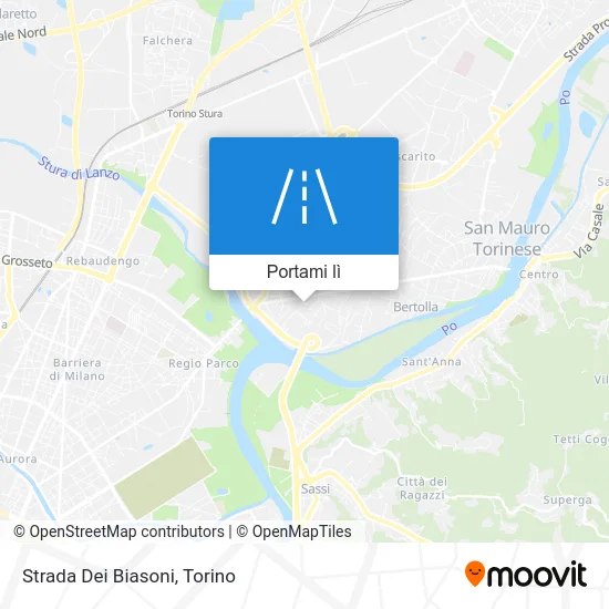 Mappa Strada Dei Biasoni