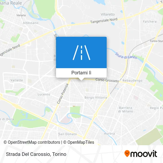 Mappa Strada Del Carossio