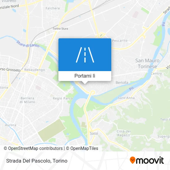 Mappa Strada Del Pascolo