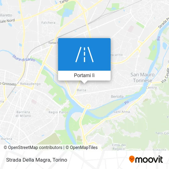 Mappa Strada Della Magra