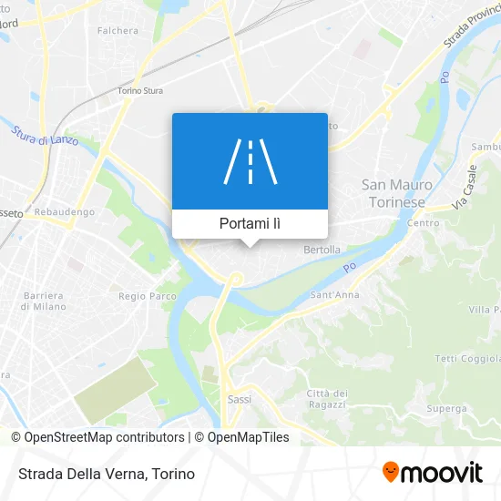 Mappa Strada Della Verna