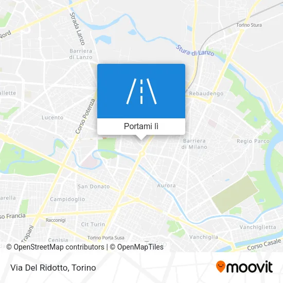 Mappa Via Del Ridotto