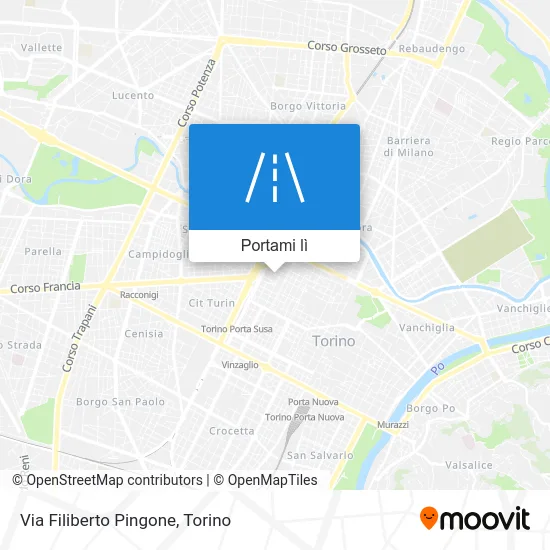 Mappa Via Filiberto Pingone