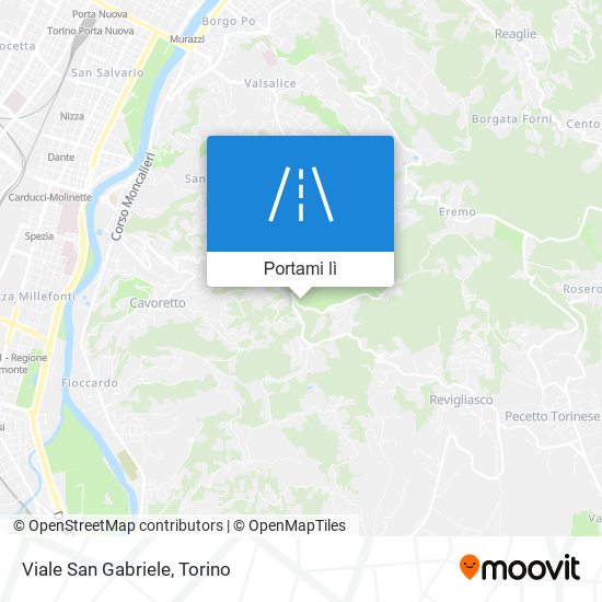 Mappa Viale San Gabriele