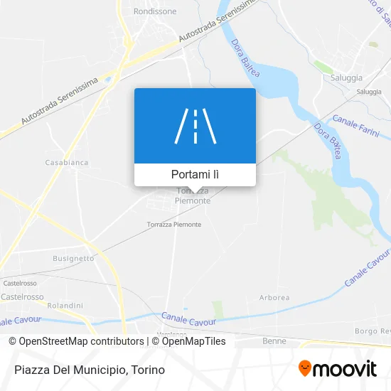 Mappa Piazza Del Municipio