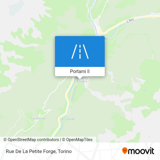 Mappa Rue De La Petite Forge