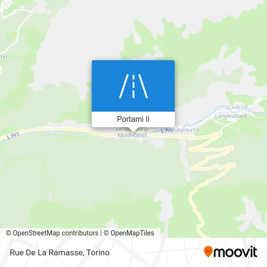 Mappa Rue De La Ramasse