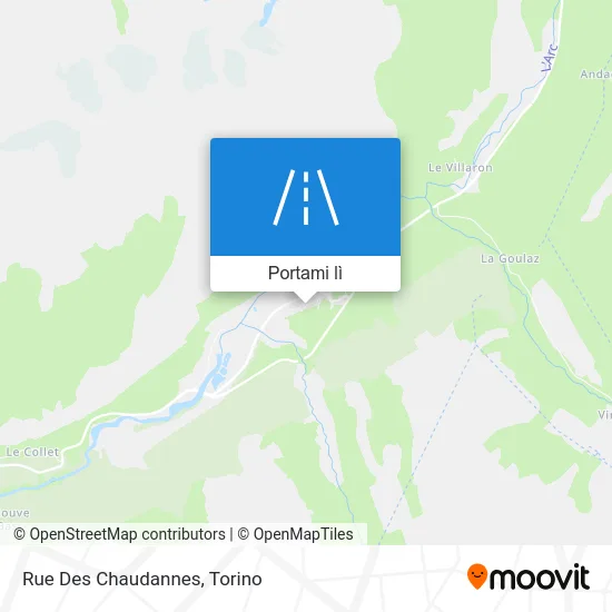 Mappa Rue Des Chaudannes