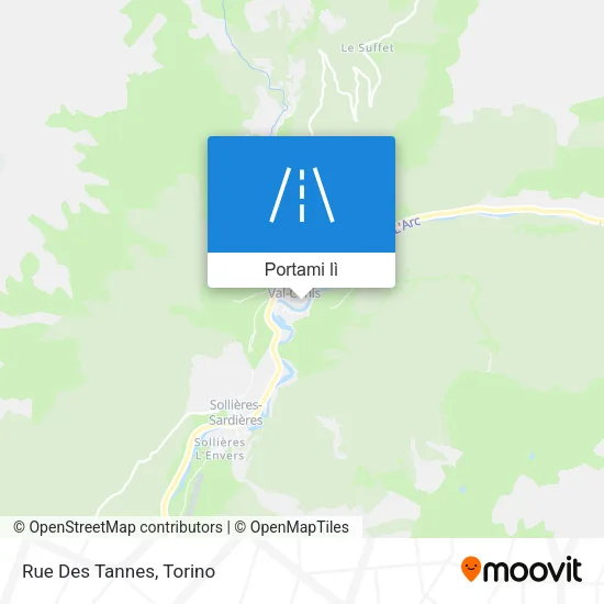 Mappa Rue Des Tannes