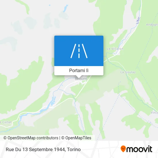 Mappa Rue Du 13 Septembre 1944