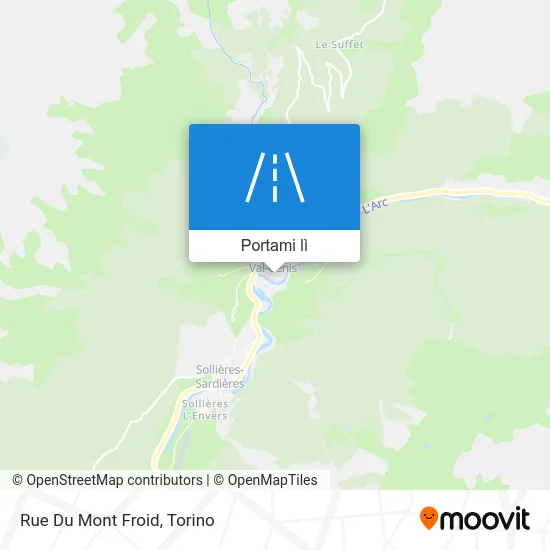 Mappa Rue Du Mont Froid