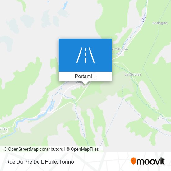 Mappa Rue Du Pré De L'Huile