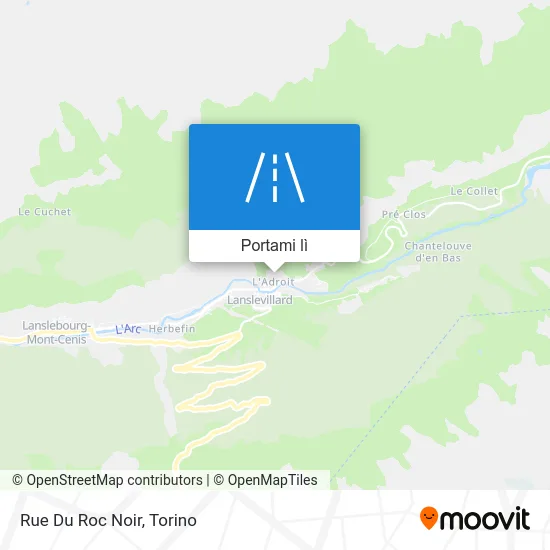 Mappa Rue Du Roc Noir