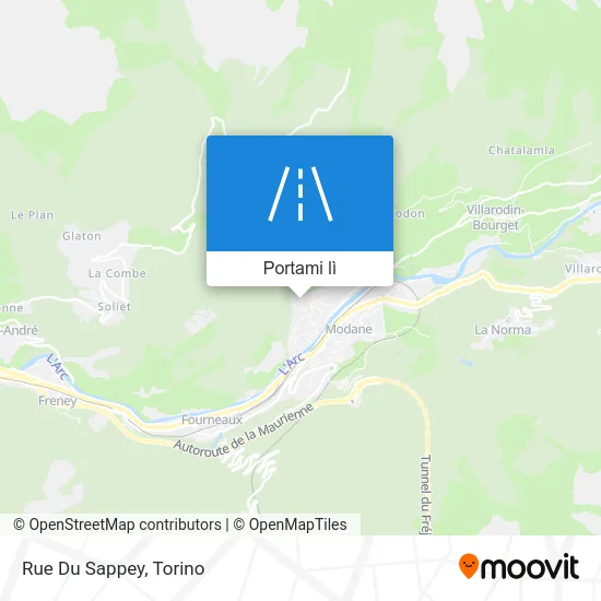 Mappa Rue Du Sappey