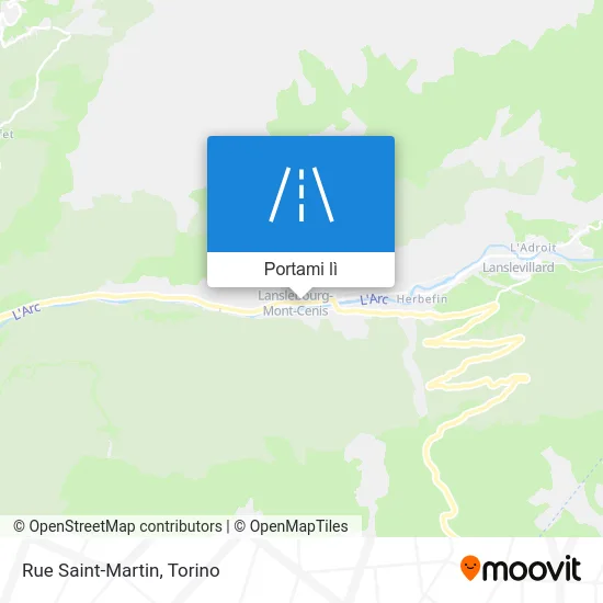 Mappa Rue Saint-Martin