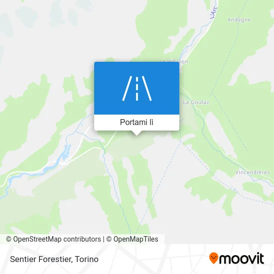 Mappa Sentier Forestier