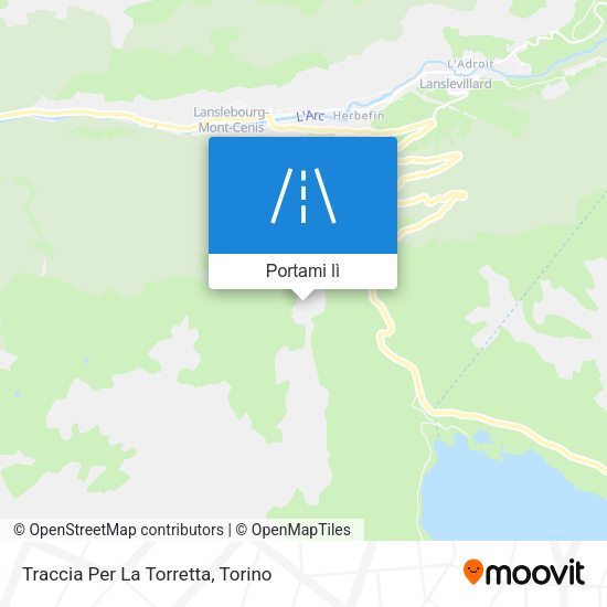 Mappa Traccia Per La Torretta