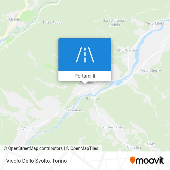 Mappa Vicolo Dello Svolto
