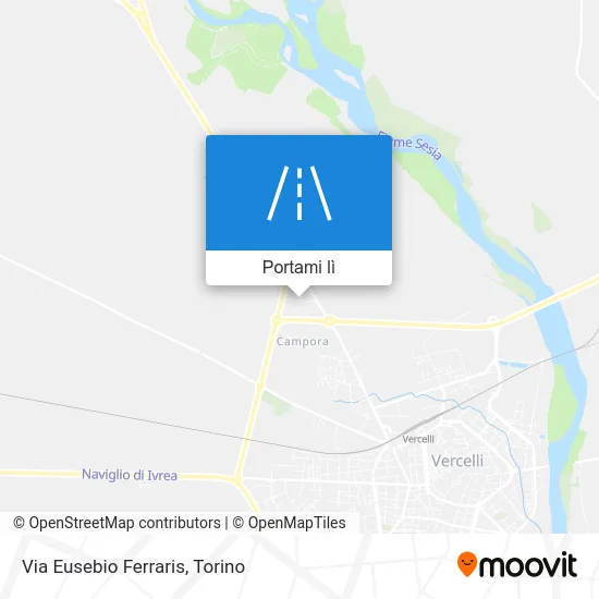 Mappa Via Eusebio Ferraris