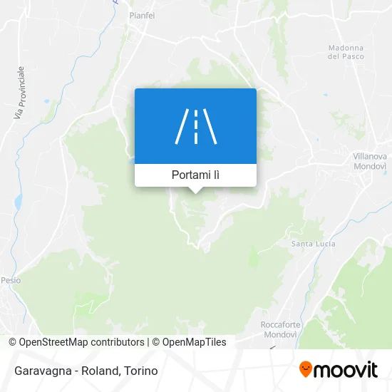 Mappa Garavagna - Roland