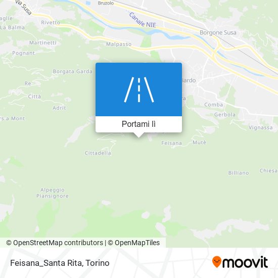 Mappa Feisana_Santa Rita