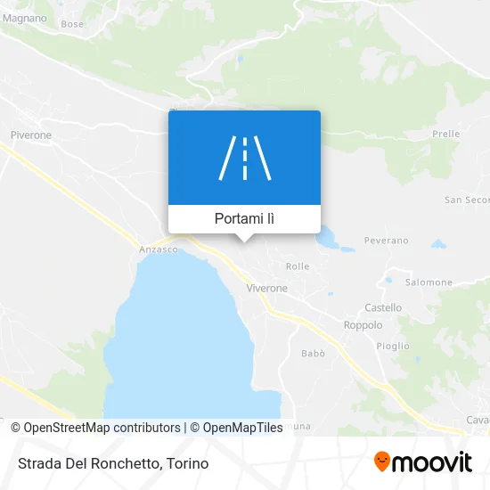 Mappa Strada Del Ronchetto