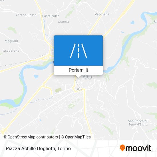 Mappa Piazza Achille Dogliotti
