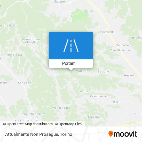 Mappa Attualmente Non Prosegue