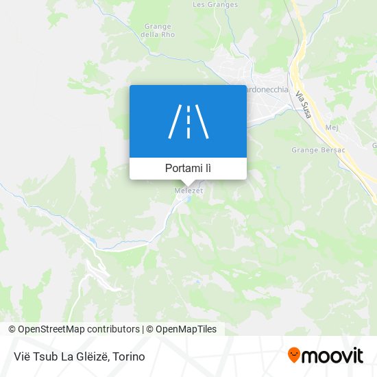 Mappa Vië Tsub La Glëizë