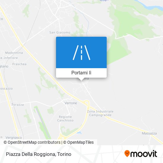 Mappa Piazza Della Roggiona
