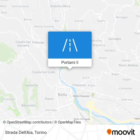 Mappa Strada Dell'Aia