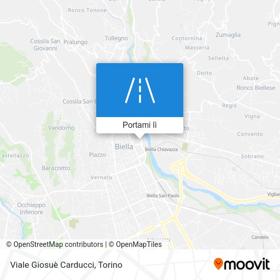 Mappa Viale Giosuè Carducci