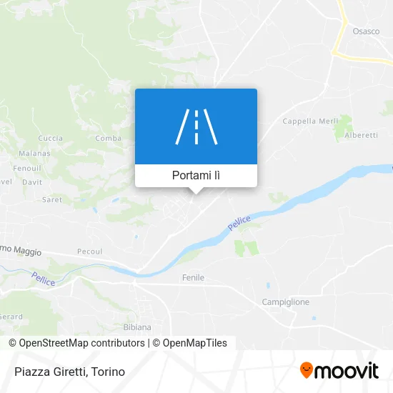 Mappa Piazza Giretti
