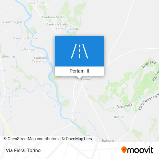 Mappa Via Fiera