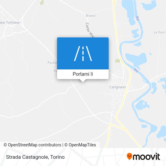 Mappa Strada Castagnole