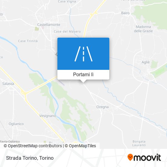 Mappa Strada Torino