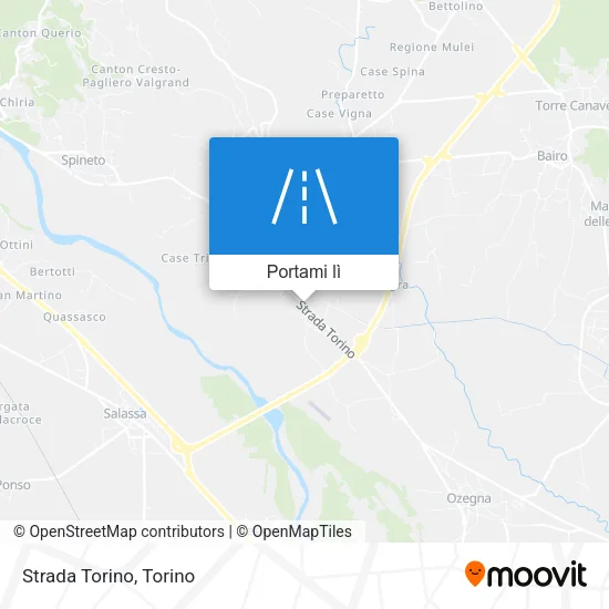 Mappa Strada Torino