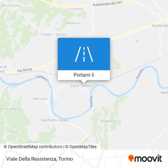 Mappa Viale Della Resistenza