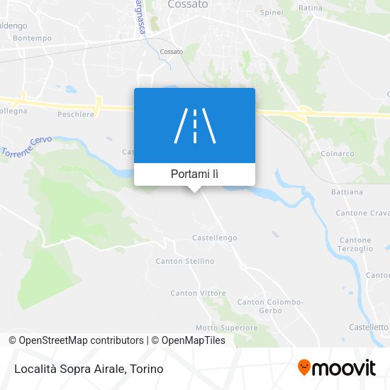 Mappa Località Sopra Airale
