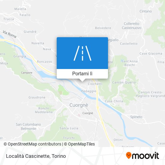 Mappa Località Cascinette