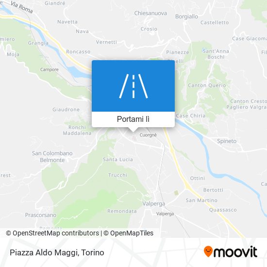 Mappa Piazza Aldo Maggi