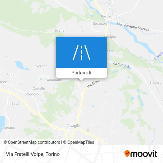 Mappa Via Fratelli Volpe