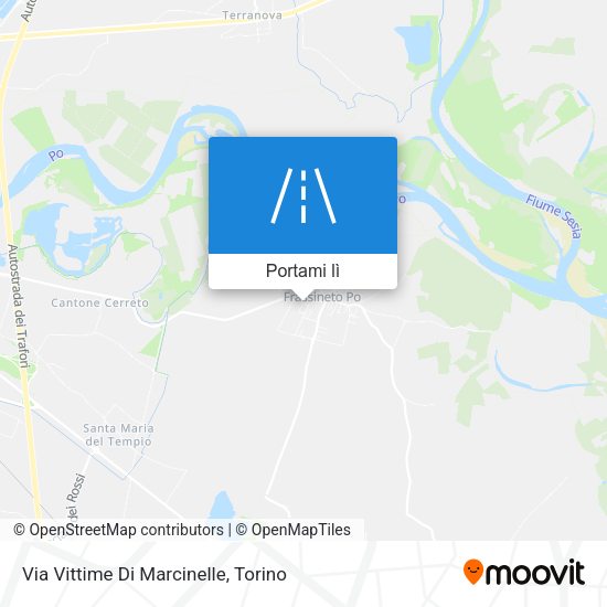 Mappa Via Vittime Di Marcinelle